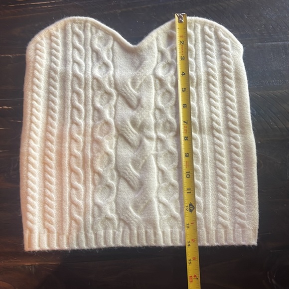 Wool Knitted tube top - Picture 5 of 5